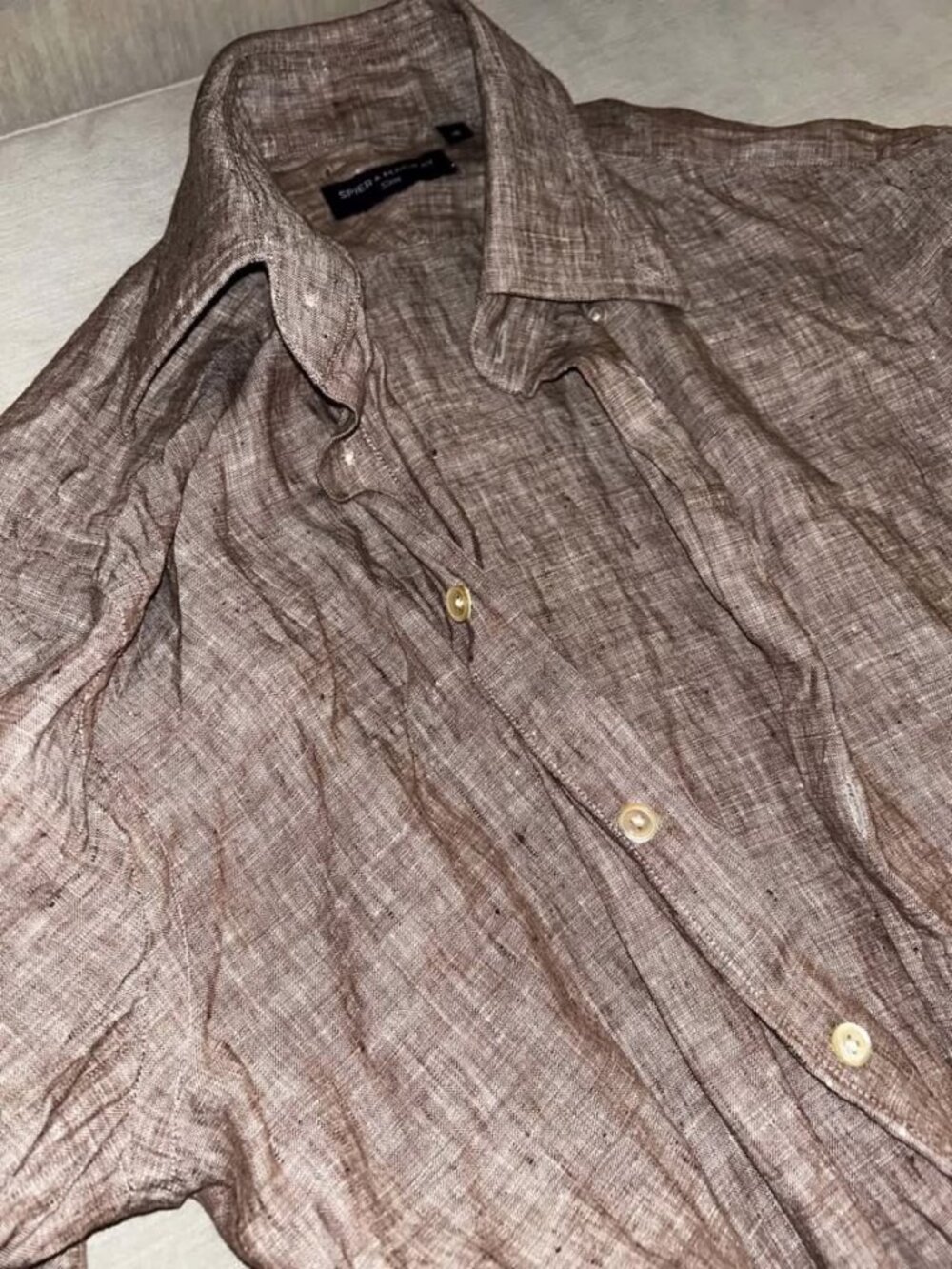 Spier & Mackay Long Sleeve Shirt – Brown